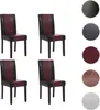 Four dining chairs are displayed against a white background, with color swatches on the right. Náhľad obrázku produktu