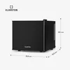 Klarstein mini lednice, tichá, 5-15 °C, minibar, 17 l, Náhled obrázku produktu 7