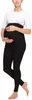 Merry Style Damen Lange Umstandsleggings aus Viskose Produktbild-Vorschau 4