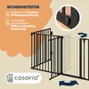 CASARIA Kaminschutzgitter Baby mit Sicherheitstür Metall 2x Produktbild-Vorschau 8