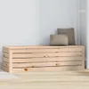 vidaXL Cassapanca 109x36,5x33 cm in legno di pino massiccio Anteprima dell’immagine prodotto 3