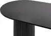 BELIANI Esstisch Schwarz MDF-Platte 180 x 100 cm für 6 Produktbild-Vorschau 4