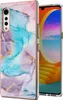 LG Velvet 5G Hülle, Muster Handyhülle Weich TPU Bumper Produktbild-Vorschau 1