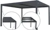 Pergola bioklimatyczna G21 Austin 4x4 m, antracytowa Podgląd zdjęcia produktu 3