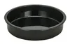 A black round baking pan is shown against a white background. Náhľad obrázku produktu