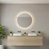 LED Badezimmerspiegel 80cm Rund, 3 Lichtfarben Badspiegel Produktbild-Vorschau 1