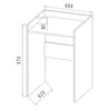 INNOVAHOME Waschmaschinenschrank Wotan Eiche Überbauschrank Produktbild-Vorschau 7