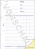 Avery Zweckform 1728, Auftrag, A4, selbstdurchschreibend, Produktbild-Vorschau 2
