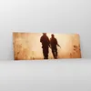Bilder auf glas - Soldat Gewehr - 140x50cm - Glasbilder - Produktbild-Vorschau 4