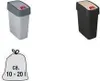 keeeper poubelle "magne", 10 litres, argent / gris Voir les images du produit 15