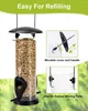 Futtersäule,  Vogelfutterspender mit 2 Futterständern Produktbild-Vorschau 2