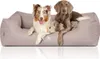 Knuffelwuff Orthopädisches Hundebett Luisa aus Velours mit Produktbild-Vorschau 1