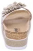 Rieker Pantolette Gold Produktbild-Vorschau 2