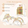 COSTWAY 4 in 1 Kletterdreieck mit Rutsche, Kletterbogen, Produktbild-Vorschau 3