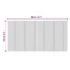 vidaXL Teppich Rechteckig Grau 100x200 cm Bambus Produktbild-Vorschau 8