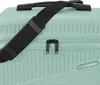 A close-up view of a mint-colored travel case, showing the handle and zipper. Anteprima dell’immagine prodotto
