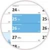 XXL Wandkalender DIN A0 2027 (blau2) große Tageskästchen Produktbild-Vorschau 3