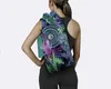 Sports towel  HIP 50x100 cm - mandalas, leaves and flowers Produktbild-Vorschau 3