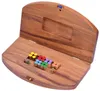 Ludo – Würfelspiel aus Holz für 2–6 Spieler mit Klappbrett Produktbild-Vorschau 3