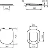 Ideal Standard WC-Sitz Eurovit Plus T679201 Weiß (Alpin) Produktbild-Vorschau 12