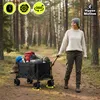 HyperMotion Bollerwagen faltbar XL 200L – Transportwagen Produktbild-Vorschau 7
