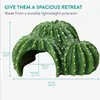 Navaris Terrarium Deko Schildkrötenhaus - 27x27x11,5cm - Produktbild-Vorschau 3