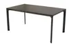 A dark rectangular table with four legs on a white background. Produktbild-Vorschau