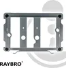 RAYBRO Betätigungsplatte CORTADO 65 Gun Metal für Geberit Produktbild-Vorschau 5