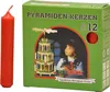 Knox Pyramidenkerzen rot 17 x 100 mm, 12 Stück Produktbild-Vorschau 2