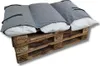 A set of pallet cushions on a wooden pallet. Náhled obrázku produktu