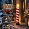 4x LED Candy Kerze 83cm | Outdoor | XXL Zuckerstange Produktbild-Vorschau 6