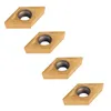 Four diamond-shaped cutting inserts arranged diagonally on a white background. Náhľad obrázku produktu
