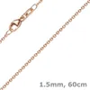 1,5mm Rund-Ankerkette aus 585 Gold Rotgold Kette Collier Produktbild-Vorschau 1