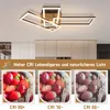 ZMH LED Deckenleuchte Deckenlampe Wohnzimmer 3000K Holz Produktbild-Vorschau 6