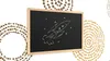 Lavagna nera da gesso 60x40 cm con cornice in legno ECO Anteprima dell’immagine prodotto 6