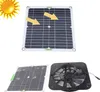 100W 18V Solarpanel betriebener Abluftventilator 13,5 Zoll Produktbild-Vorschau 2
