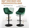 WOLTU Barhocker Barstuhl, Gute gepolsterte Sitzfläche aus Produktbild-Vorschau 7