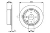 Bremsscheibe BOSCH 0 986 479 742 Produktbild-Vorschau 2