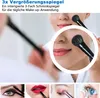 LED Badezimmer Spiegel mit Bluetooth Uhr 3-fache Produktbild-Vorschau 4
