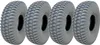 grey mobility scooter tyres 260 x 85, block tire, 3.00-4, Voir les images du produit 1
