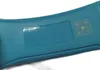 Close-up of the back of a teal gaming headset, showing regulatory information and a QR code. Anteprima dell’immagine prodotto