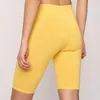 Merry Style Damen Kurze Leggings aus Viskose MS10-145(Gelb, Produktbild-Vorschau 6