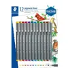 STAEDTLER 30805SBK12 STAEDTLER pigment liner Design Anteprima dell’immagine prodotto 2