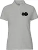 Huuraa Damen Polo Shirt Würfel Dice XXL Sport Grey Bio Produktbild-Vorschau 1