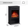 Cheminée électrique sur pied BALDERIA Ember – Puissance 2 Voir les images du produit 5