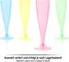 com-four® 16x Mehrweg Sektglas - Kunststoff-Sektkelche für Produktbild-Vorschau 3