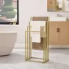 Stojak na ręczniki Valora 4-Rung Gold | Wolnostojący, Podgląd zdjęcia produktu 6