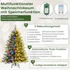 Sztuczna choinka COSTWAY 150 cm z lampkami, podświetlana Podgląd zdjęcia produktu 4