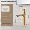 Homelody Wasserhahn bad, Mischbatterie Wasserhahn, Produktbild-Vorschau 11