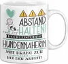 Hundennäherin Tasse Geschenk Lustig Abstand Halten Produktbild-Vorschau 1